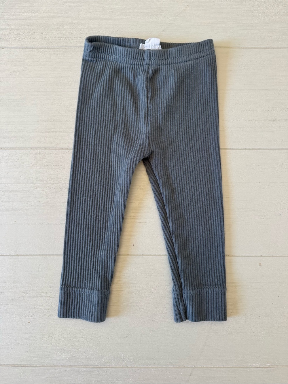 Jamie Kay Ribbed Essentials Leggings | 0–3 Months | Charcoal Gray